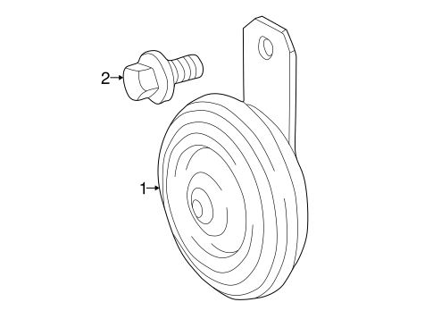 ELECTRICAL/HORN for 2002 Toyota Tundra #1