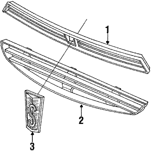 XJS GRILLE