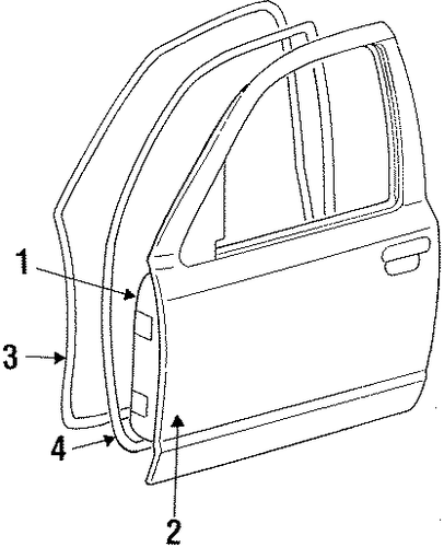 Grand Marquis DOOR & COMPONENTS
