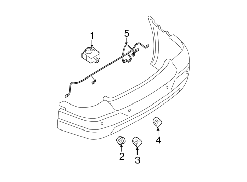 Electrical/Parking Aid for 2005 Ford Five Hundred #1