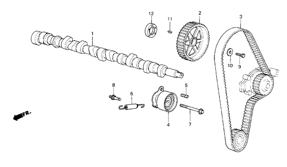 Spring, Timing Belt Adjuster Spring, Timing Belt Adjuster