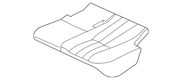 HPA001040JMN Деталь SEAT COVER, LEFT