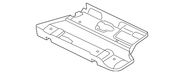 LR018400 Деталь LOWER COVER, LEFT