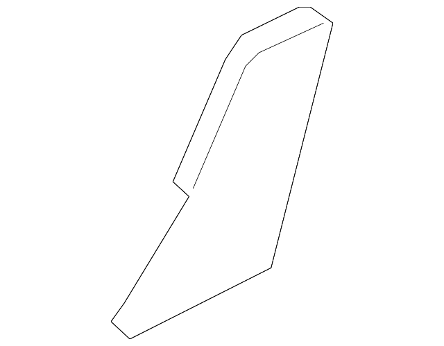39830382 Деталь PIVOT COVER, LEFT