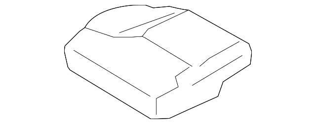 39825881 Деталь SEAT COVER, RIGHT