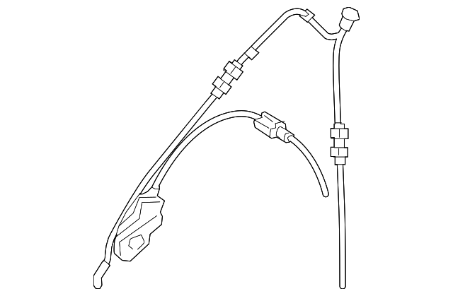 31446636 Деталь RELEASE CABLE, LEFT