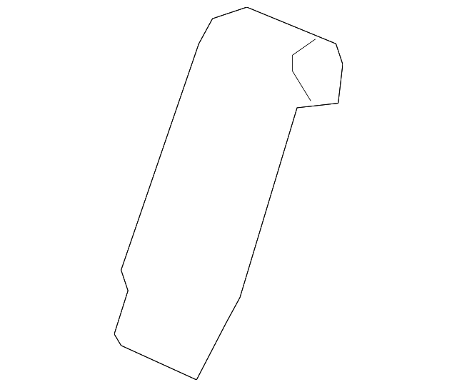 39826817 Деталь SIDE TRIM, RIGHT
