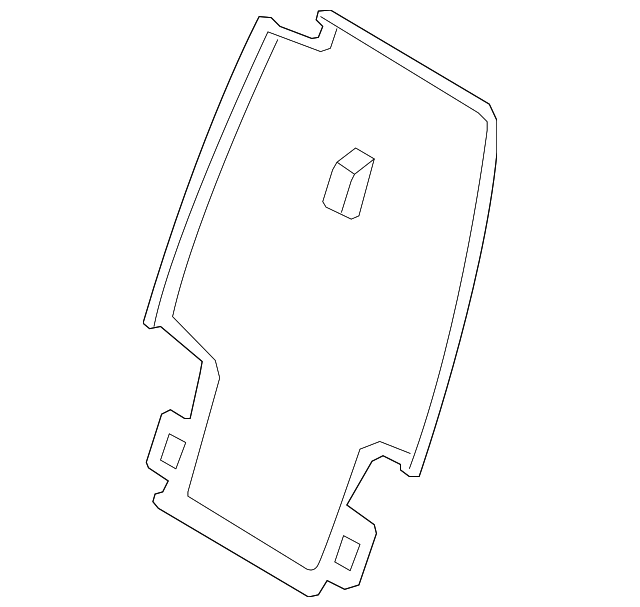 39826821 Деталь SEAT BACK PANEL, RIGHT