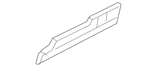 39831626 Деталь SIDE TRIM, LEFT