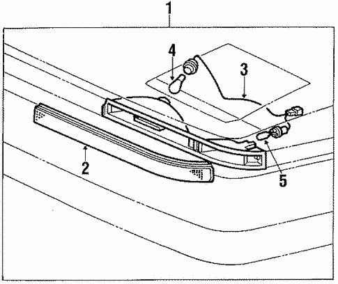 Park & Signal Lamps for 1986 Toyota Supra #0