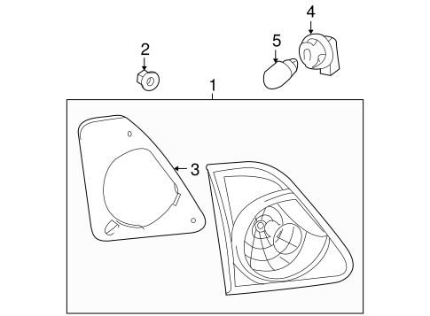 ELECTRICAL/BULBS - CHASSIS for 2009 Toyota Corolla #6