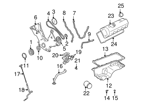 Mustang ENGINE PARTS