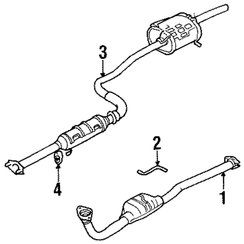 Metro EXHAUST COMPONENTS 2