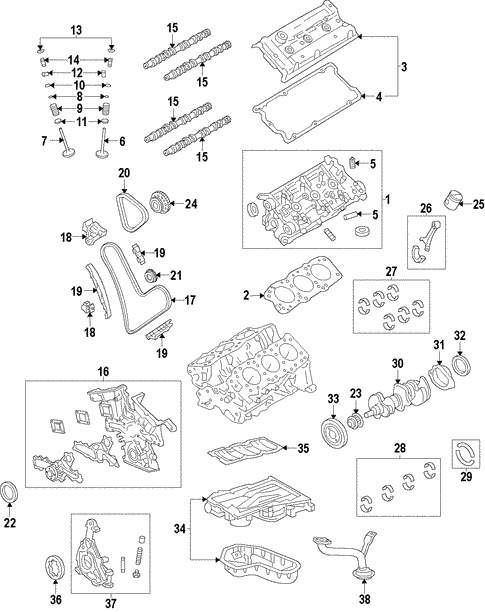 Engine/Oil Pump for 2015 Toyota Avalon #1