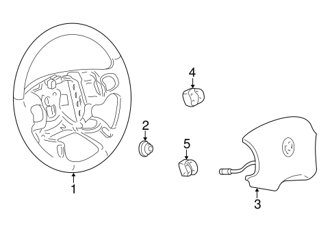 Bonneville STEERING WHEEL & TRIM