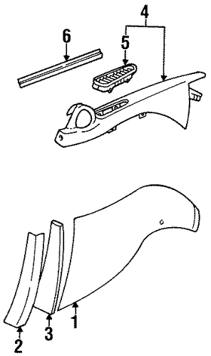 911 INTERIOR TRIM - QUARTER PANELS 2