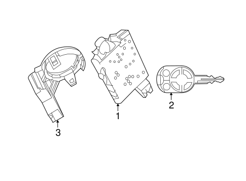 Electrical/Anti-Theft Components for 2013 Ford Edge #1