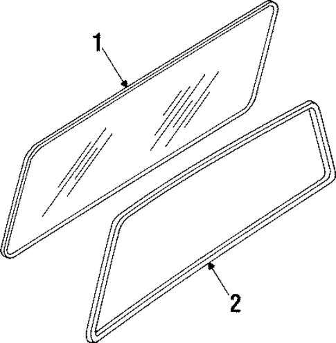 Cherokee GLASS - LIFT GATE