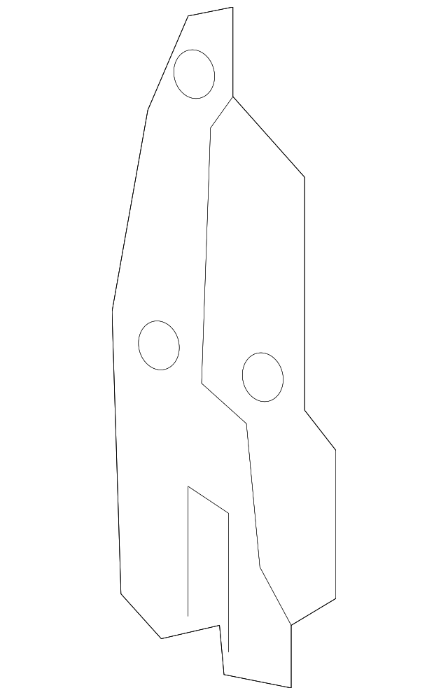 FA1Z-58045B34-A CONSOLE BASE SIDE BRACKET, RIGHT