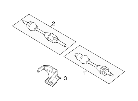Mariner DRIVE AXLES