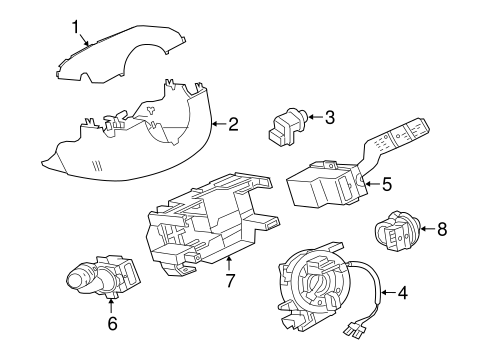 XF SHROUD, SWITCHES & LEVERS