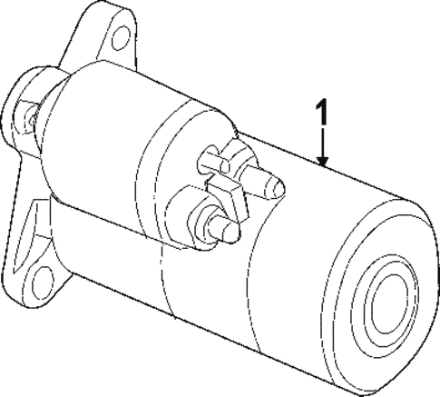 Electrical/Starter for 2008 Chevrolet Cobalt #1