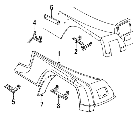 Wrangler EXTERIOR TRIM - FENDER