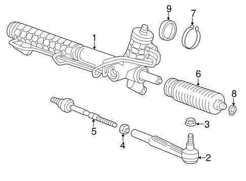 911 STEERING GEAR & LINKAGE