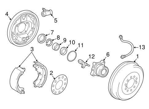 BRAKES/BRAKE COMPONENTS for 2016 Toyota Tacoma #2