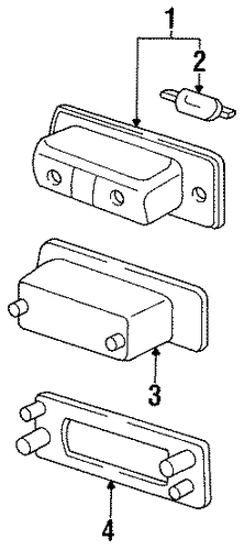 928 LICENSE LAMPS
