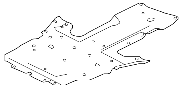 T2H1034 Деталь UNDERBODY SHIELD