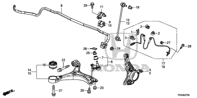 Knuckle for 2012 Honda Civic #0