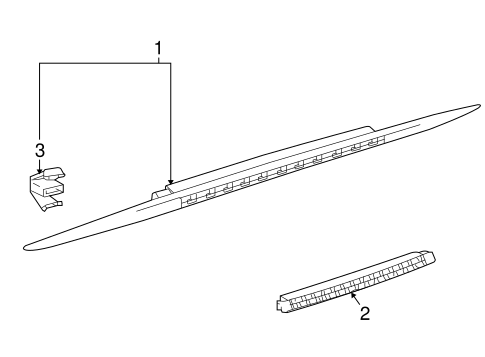 911 HIGH MOUNTED STOP LAMP