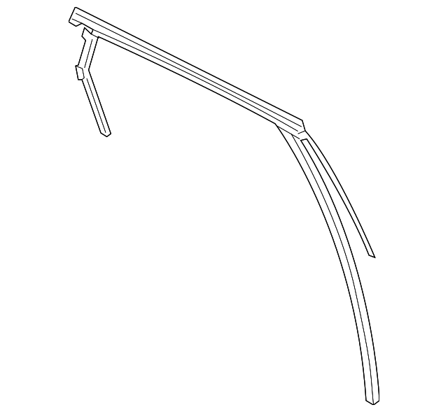 EJ7Z-7825766-A Деталь RUN CHANNEL, RIGHT