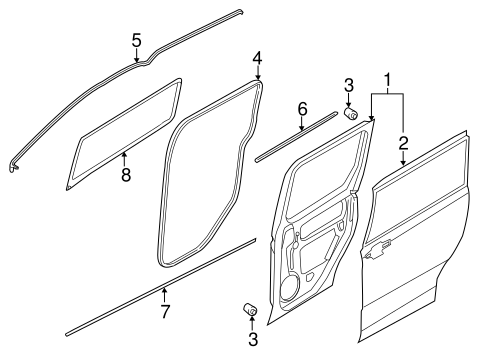 Transit Connect DOOR & COMPONENTS 5