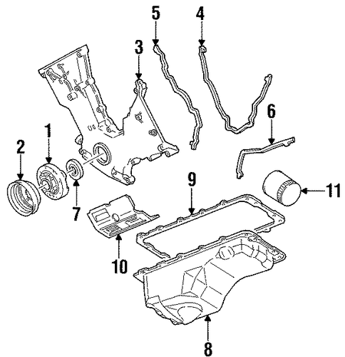 Mustang ENGINE PARTS