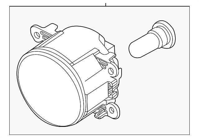 F1EZ-15200-A Деталь FOG LAMP ASSY