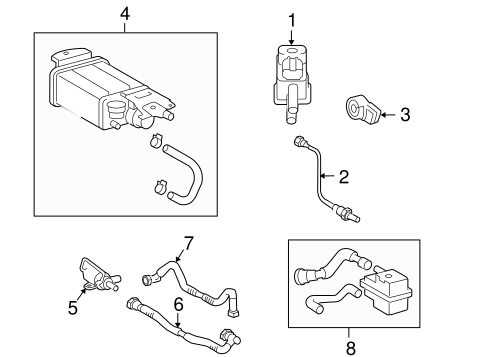 EMISSION SYSTEM/EMISSION COMPONENTS for 2009 Toyota Camry #1