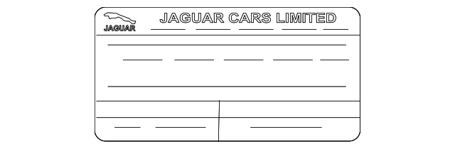 C2C40892 Деталь EMISSION LABEL