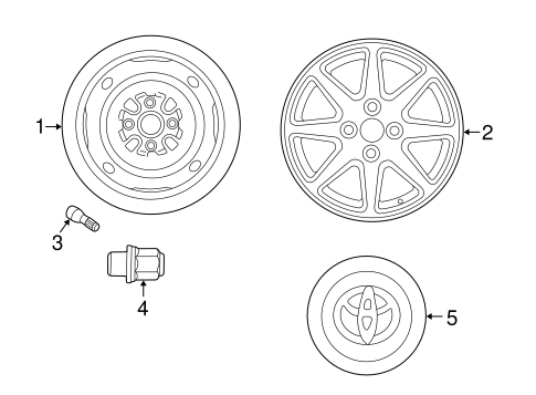 FRONT SUSPENSION/COVERS & TRIM for 2003 Toyota Prius #1