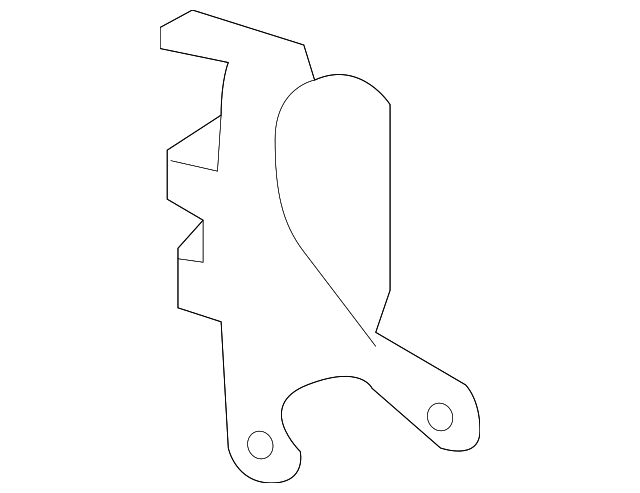 30639238 POSITION SENSOR SIDE BRACKET, LEFT