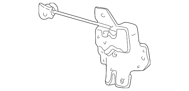 6W4Z5443200A Деталь LATCH
