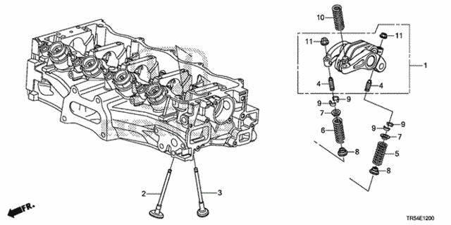 Valve - Rocker Arm for 2012 Honda Civic #0