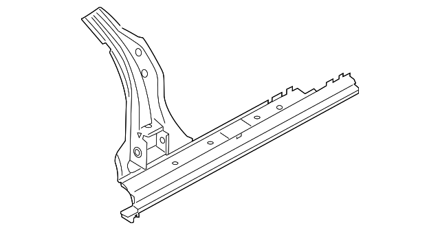 991-502-563-03-GRV Деталь ROCKER REINF, LEFT