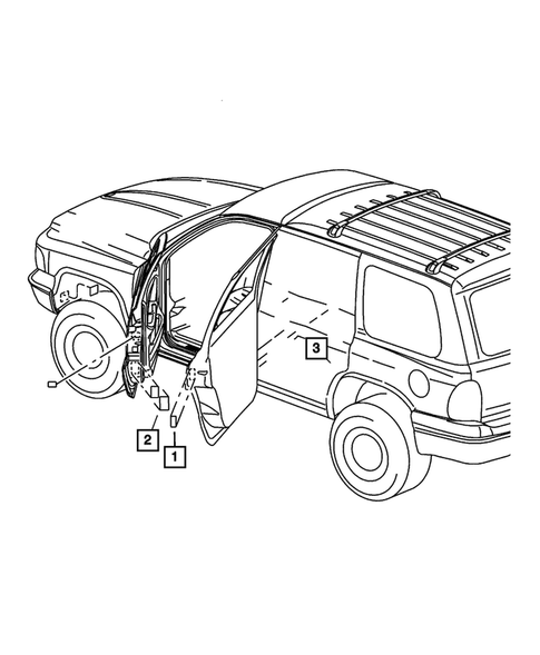 Doors for 2005 Dodge Durango #0