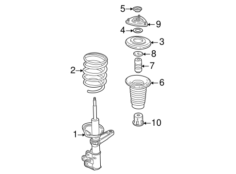 Freelander STRUTS & COMPONENTS