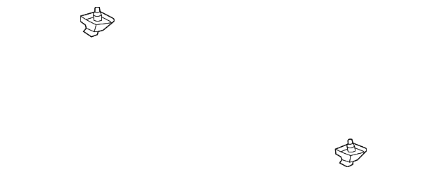 LR008946 SUNVISOR RETAINER, RIGHT