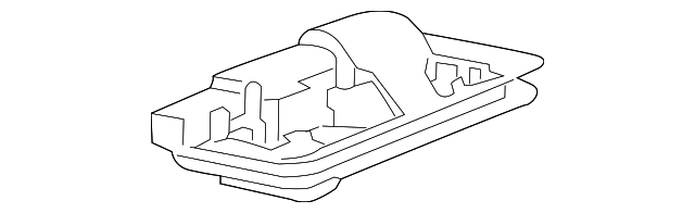 LR066990 VISOR LAMP, RIGHT