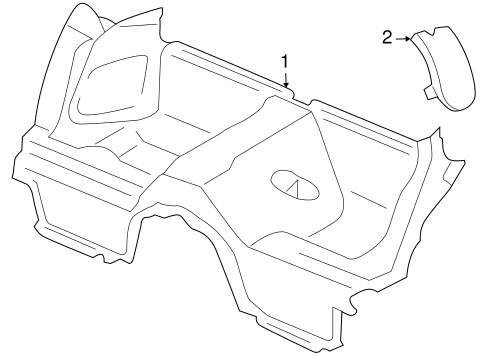911 INTERIOR TRIM - REAR BODY
