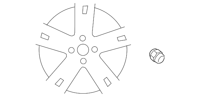96653137 Деталь WHEEL COVER